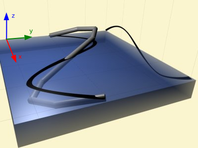 Onda sinusoidal en 3D