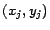 $(x_{j},y_{j})$