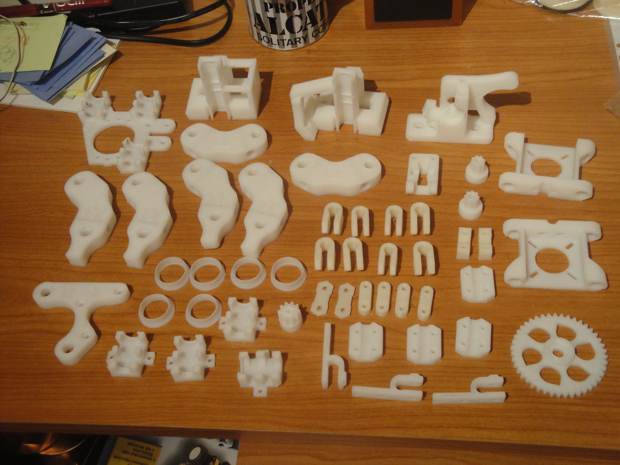 Piezas para la Prusa 2 de Carlos Menéndez (click para ampliar)